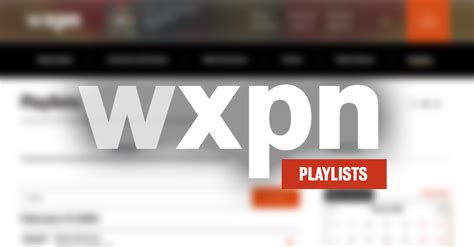 wxpn playlists|WXPN